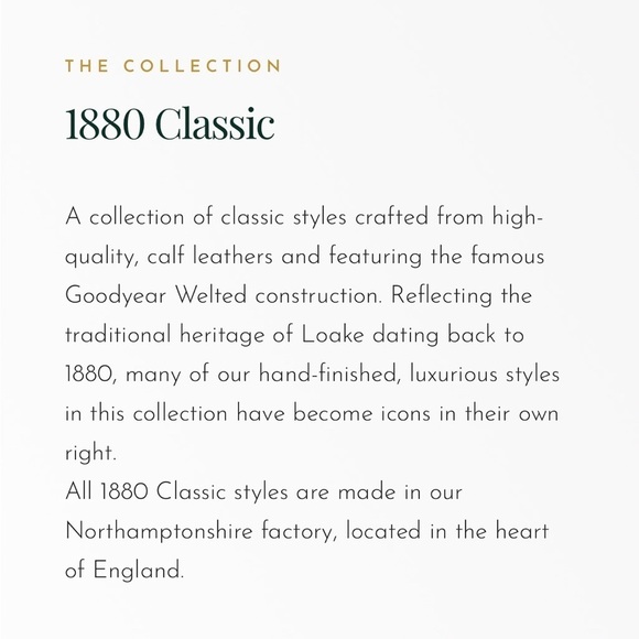 Loake 1880 classic kempton suede boot
